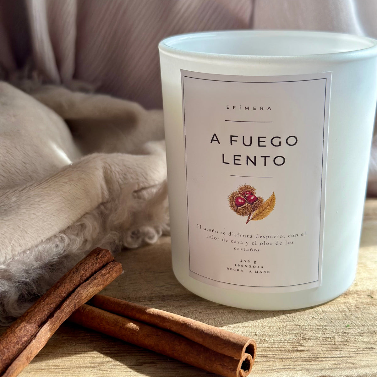 A Fuego Lento | Velas de soja artesanal