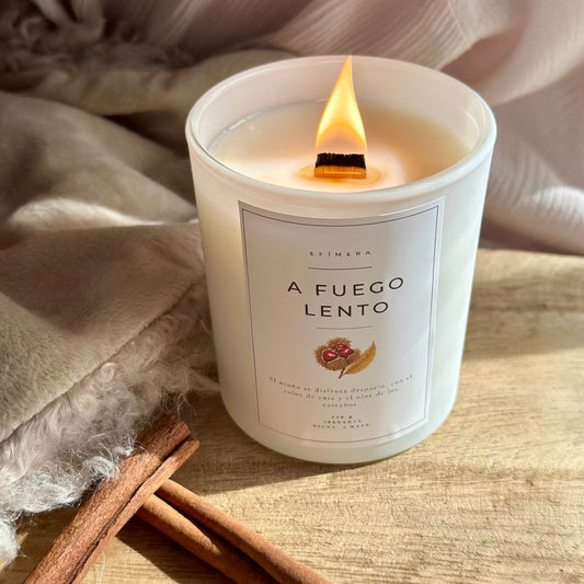 A Fuego Lento | Velas de soja artesanal